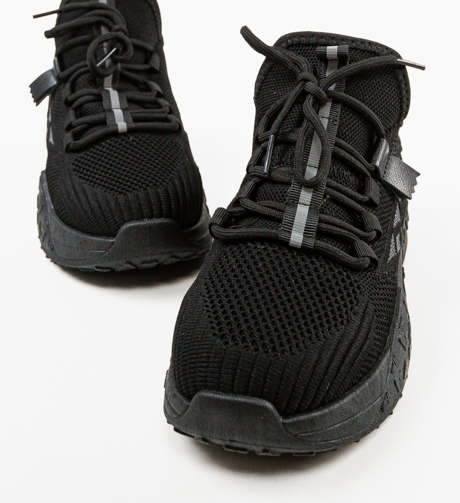 Sneakers Dama Venyns Negri - Confort și Stil - imagine 6
