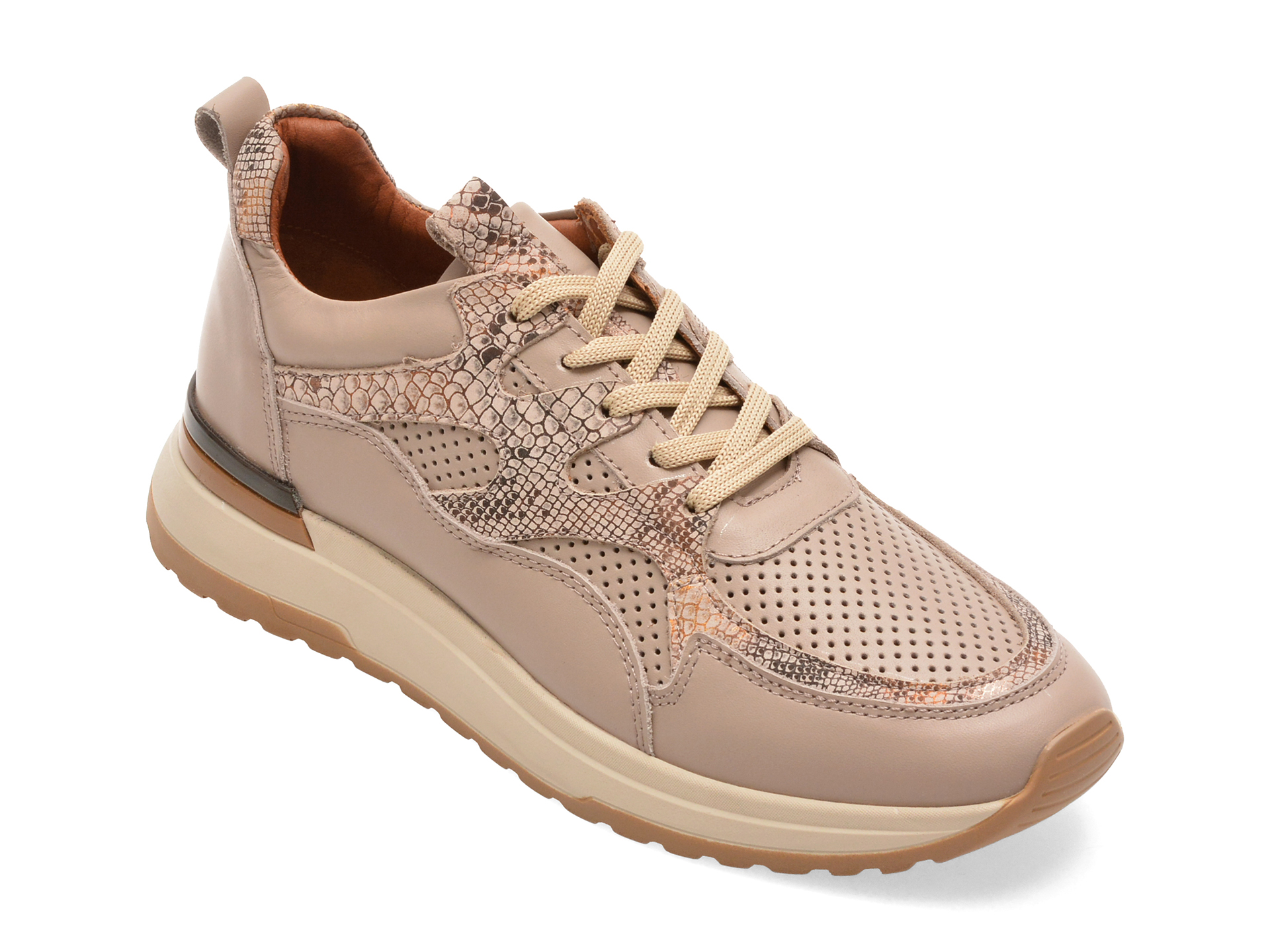 Pantofi sport GRYXX gri, piele naturală, confortabili