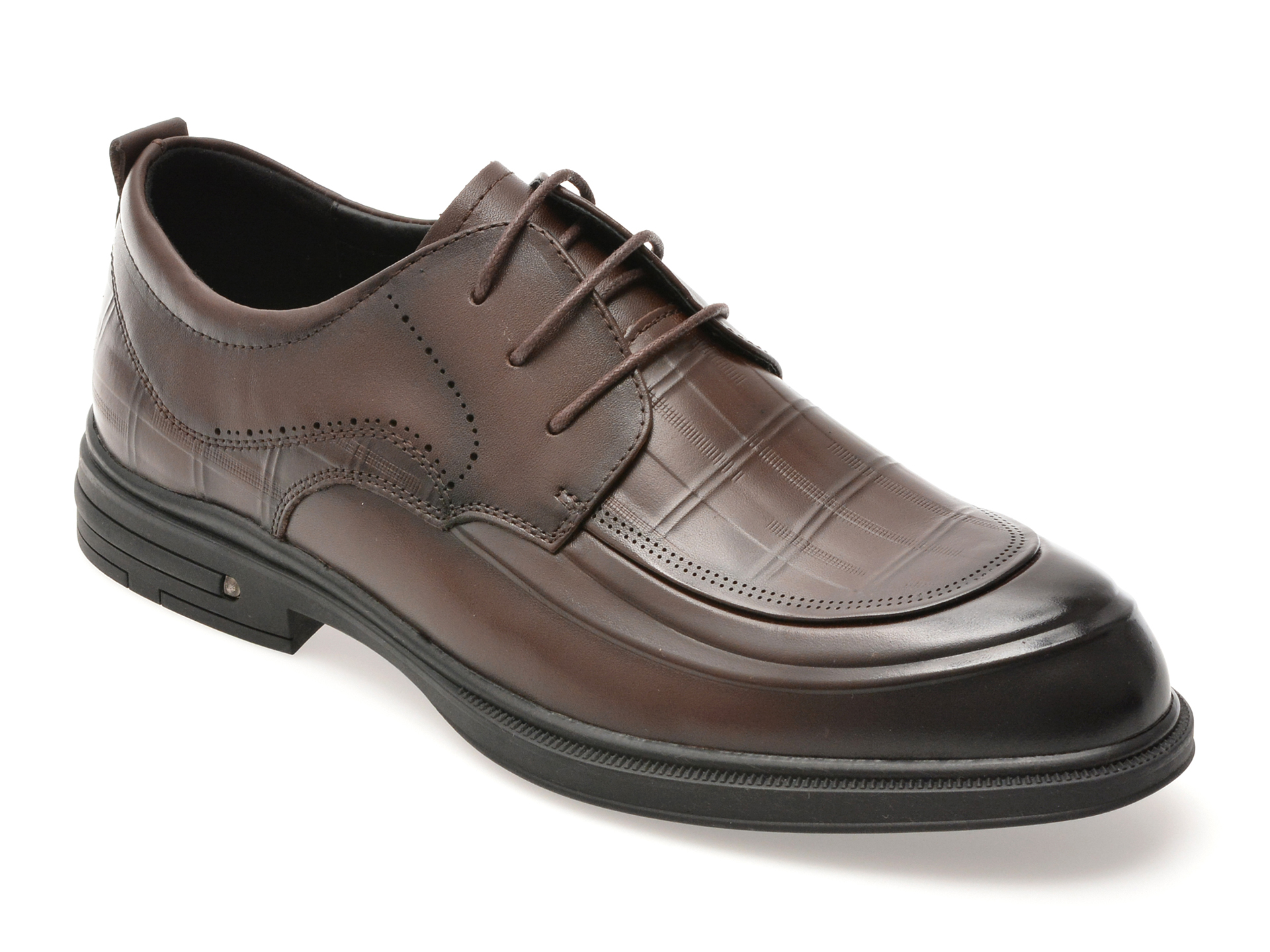 Pantofi EPICA maro din piele naturală - Eleganță casual