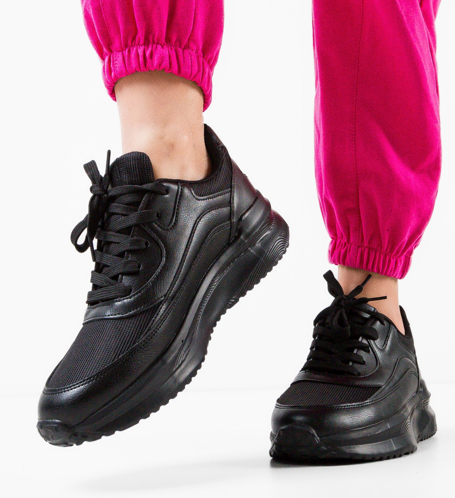Pantofi Sport Xanthe Negri - Confort Maxim