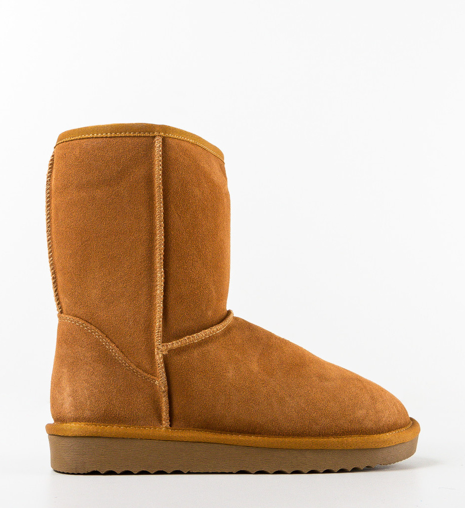 Cizme Tip Ug Helsinki Camel | Confort Maxim - imagine 4