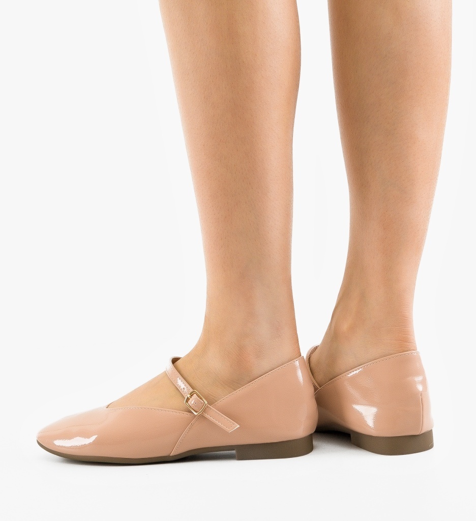 Balerini Dama Perre Nude - Confort Casual - imagine 4