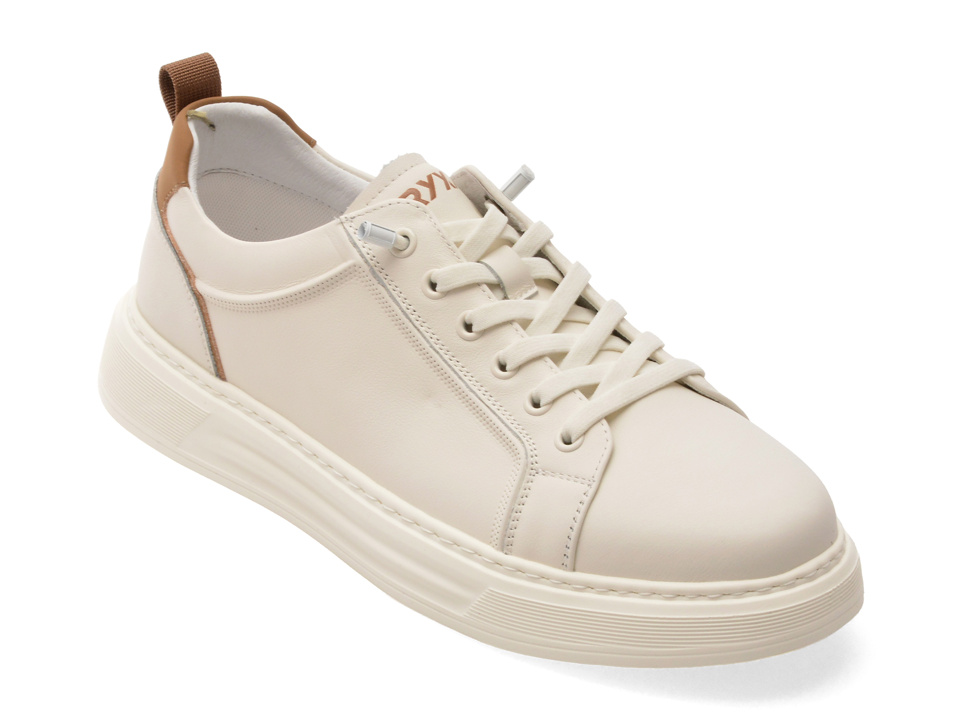 Pantofi sport GRYXX bej din piele naturală