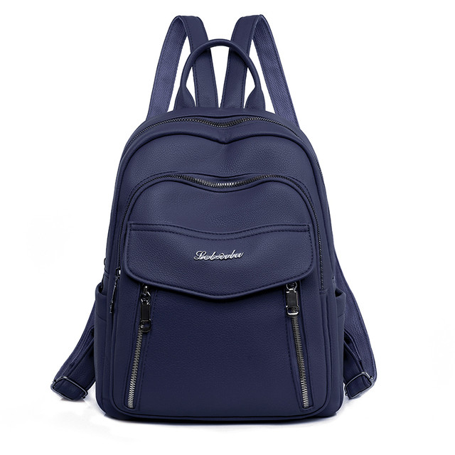 Rucsac dama Aaliyah GT2196 Delis, Albastru, 26x11x33 cm