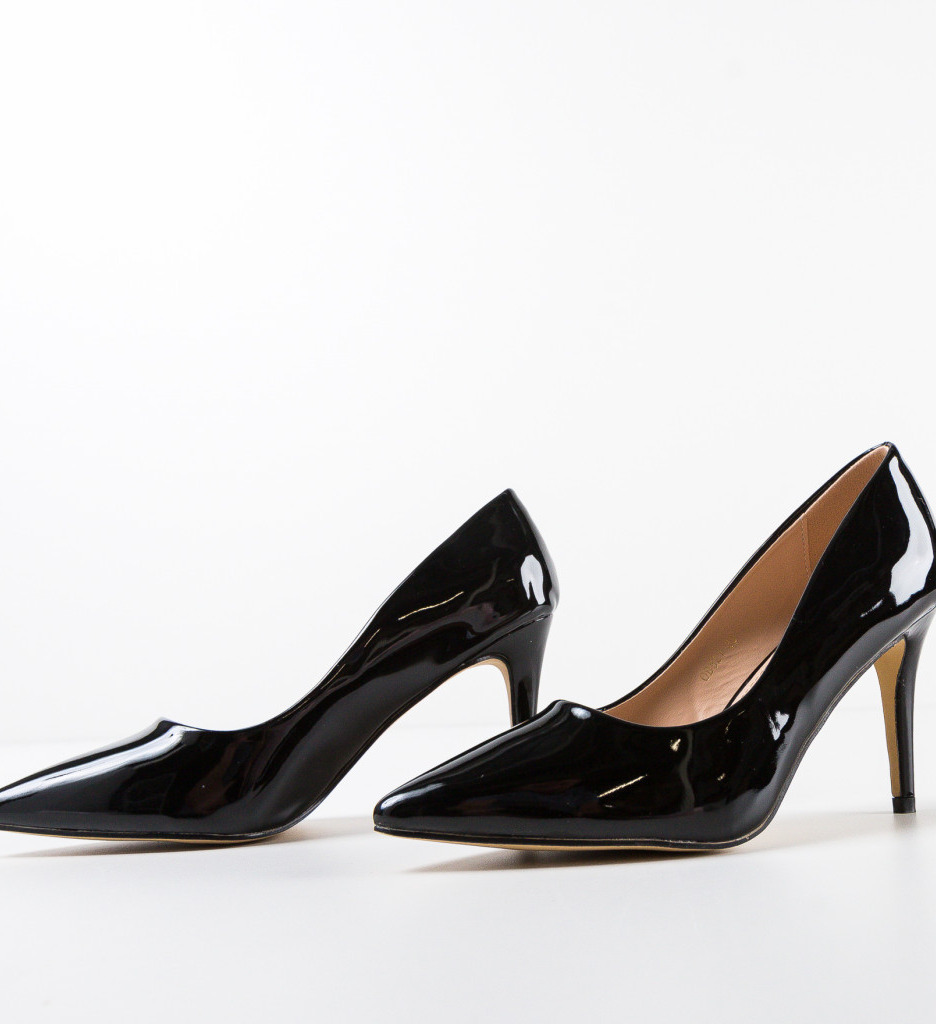 Pantofi Dama Moses Negri - Eleganță și Stil - imagine 3