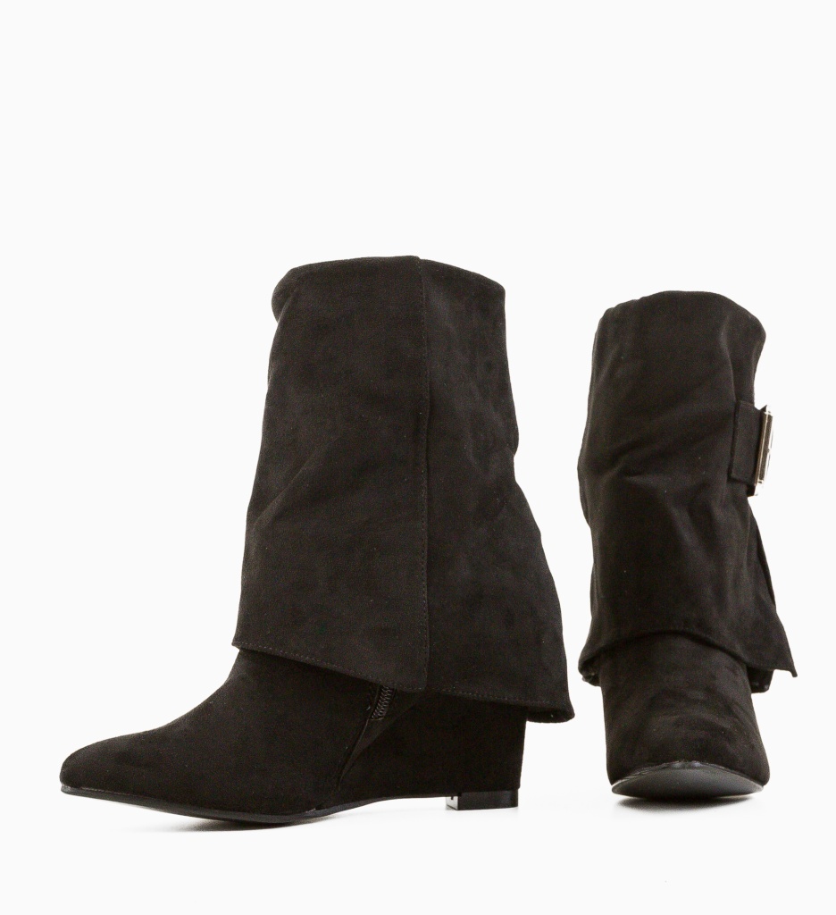 Botine Zhou Negre - Eleganță și Stil - imagine 7