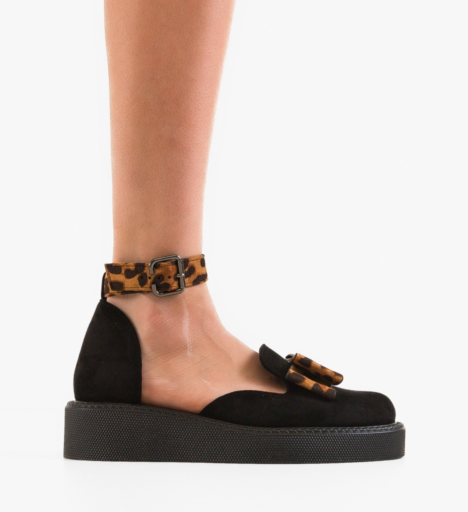 Pantofi Casual Dama Hammbe Negri Confort 2 - imagine 7