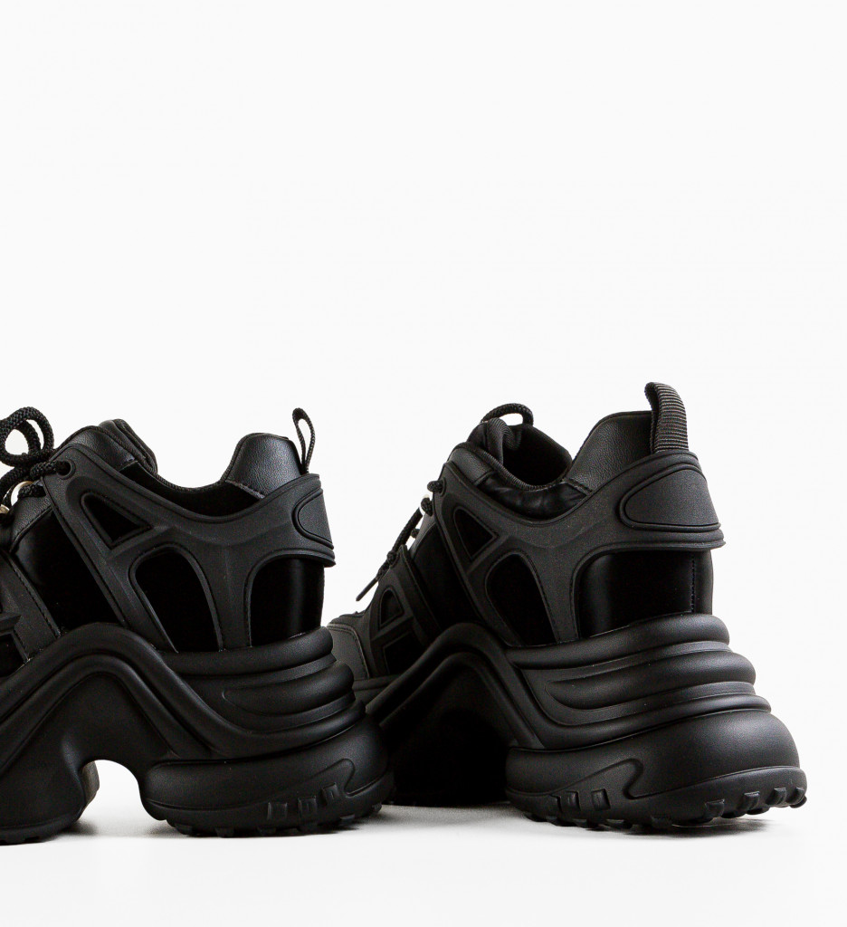 Sneakers Dama Izebel Negri | Stil și Confort - imagine 4