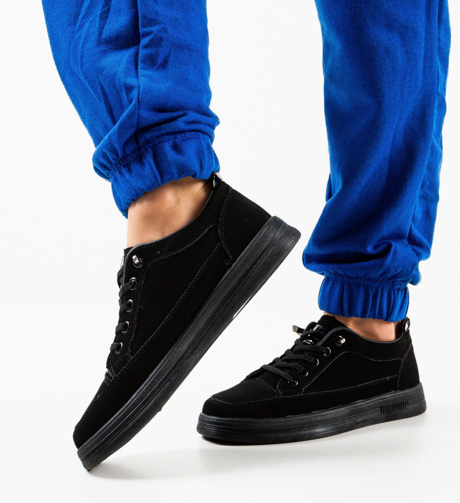Sneakers dama Crane Negri - Confort & Stil