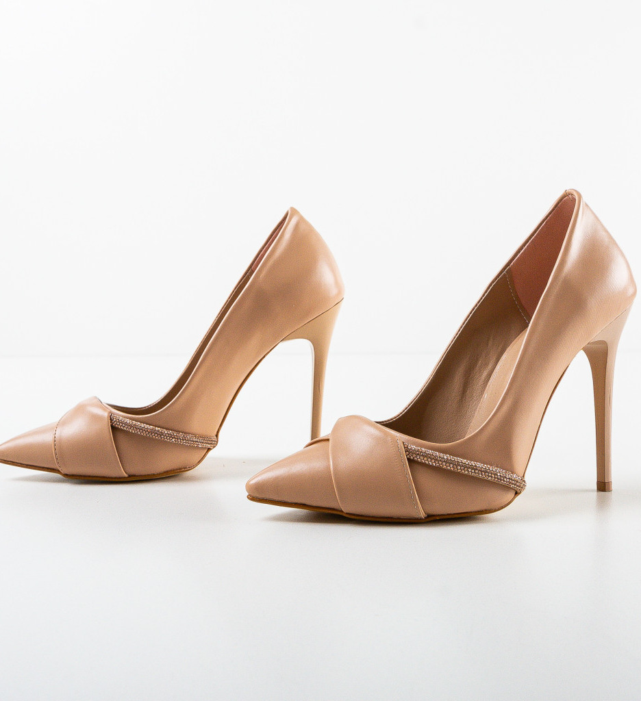 Pantofi Opect Nude - Eleganță și Stil Versatil - imagine 6