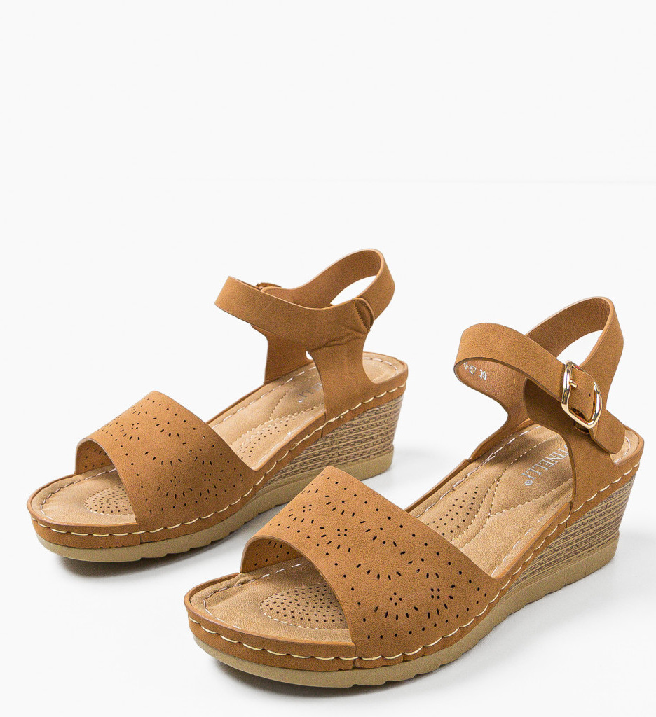 Sandale Padmor Camel - Confort și Stil - imagine 8