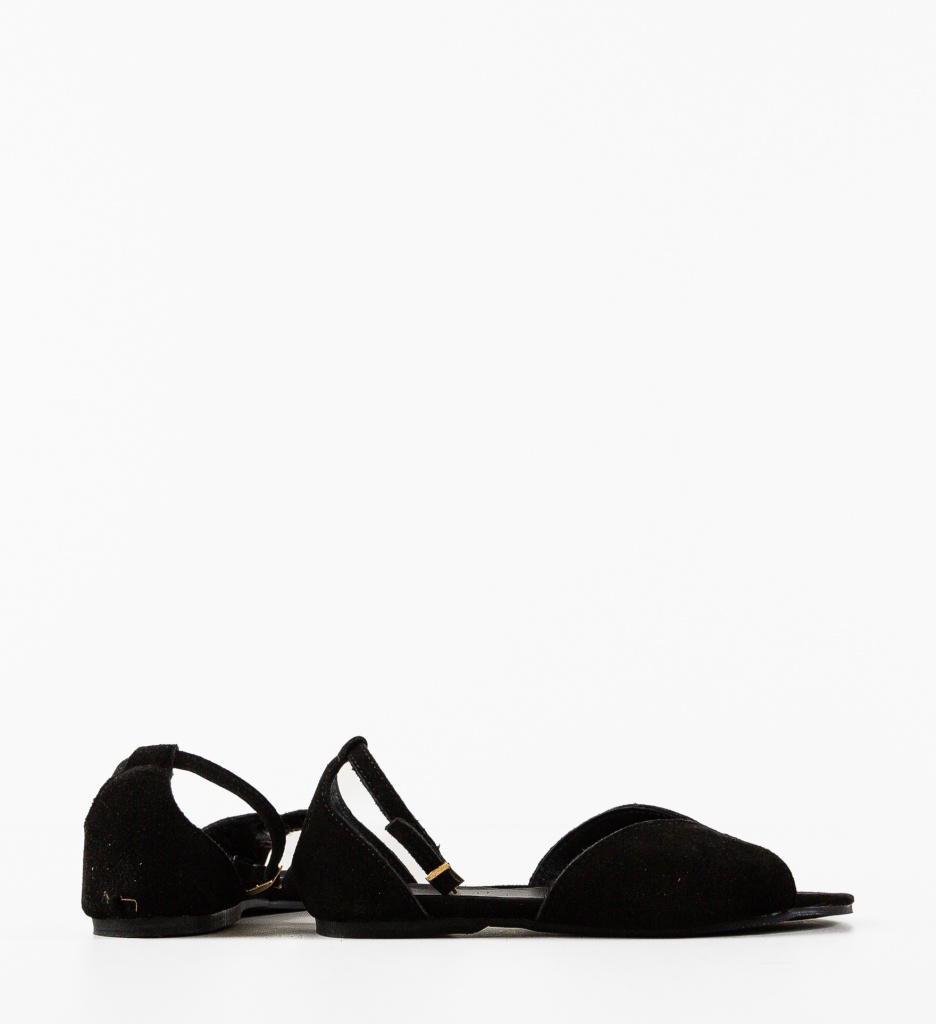Sandale Dama Makere Negre - Eleganță și Confort - imagine 5