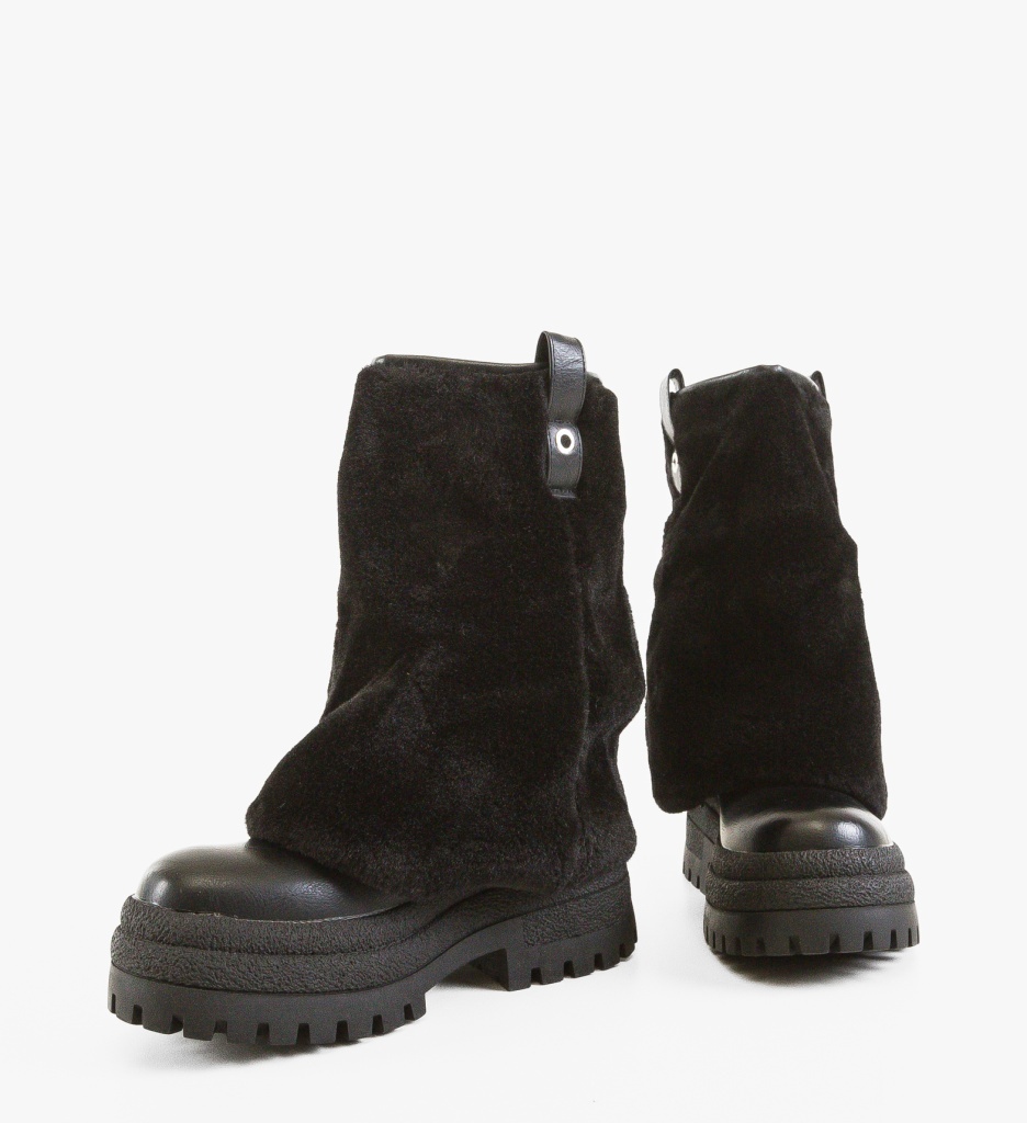 Ghete Dama Cosyta Negre | Depurtat - imagine 4