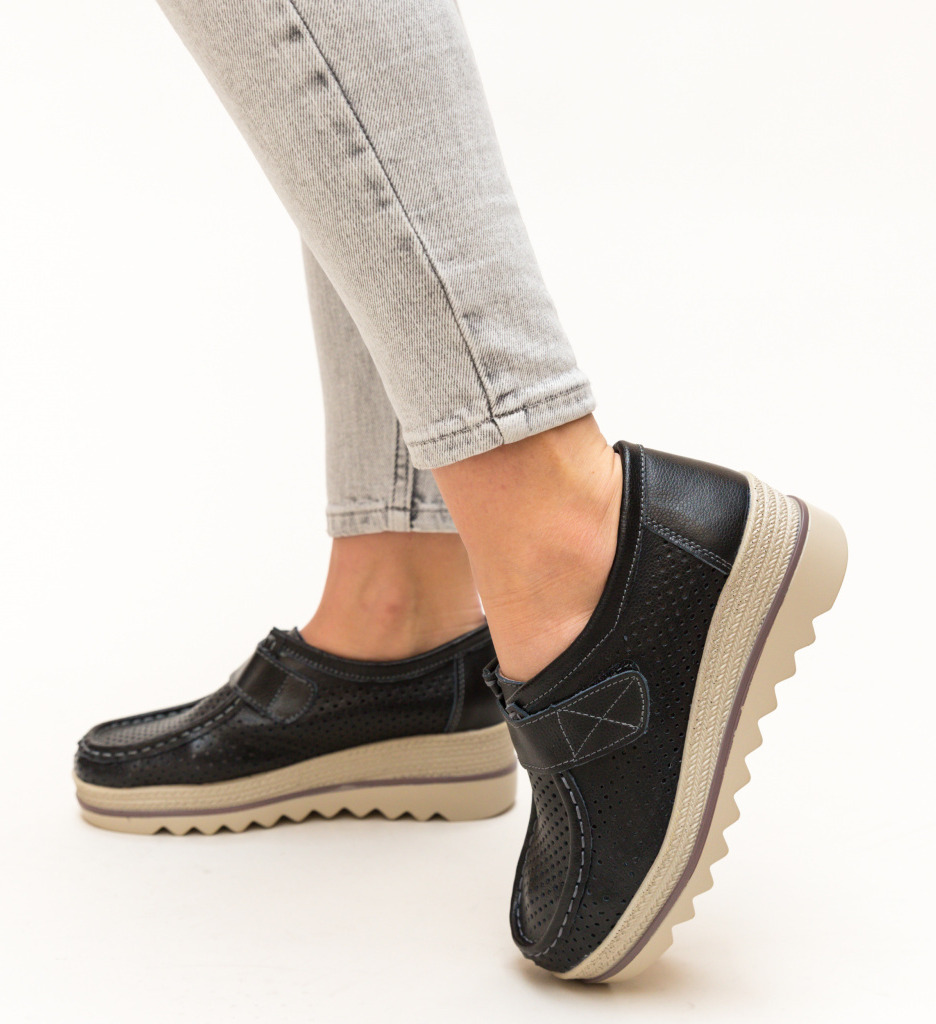 Pantofi Casual Histria Negri | Stil și Confort - imagine 6