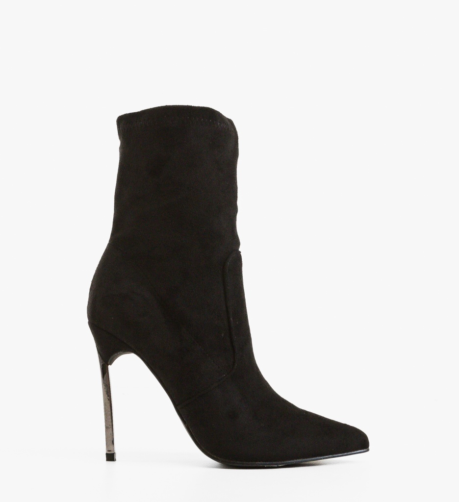 Botine Dama Merzelyo Negre - Stil Urban Modern - imagine 4