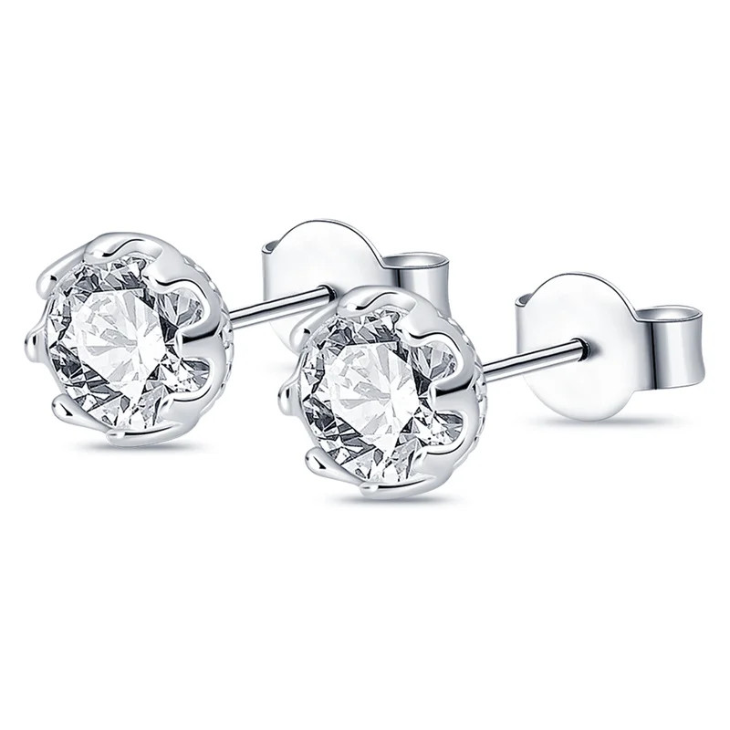 Cercei argint 925 plachcui rodiu Amanda JW904 cu zirconiu