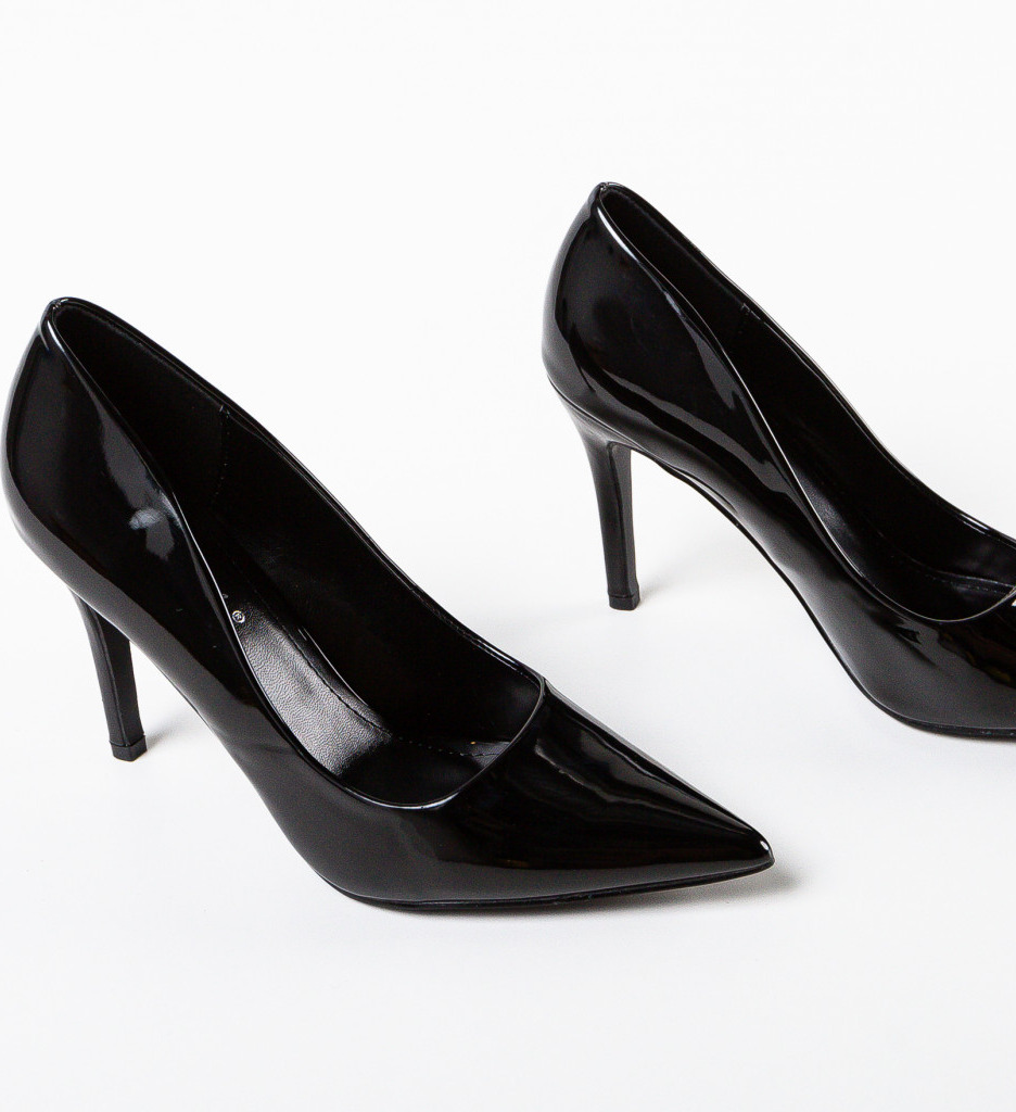 Pantofi cu Toc Olson Negri | Eleganță Asigurată - imagine 5