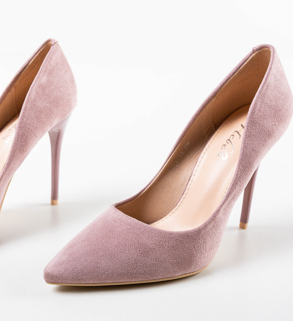 Pantofi Hebe Roz - Eleganță și Stil Feminin - imagine 5