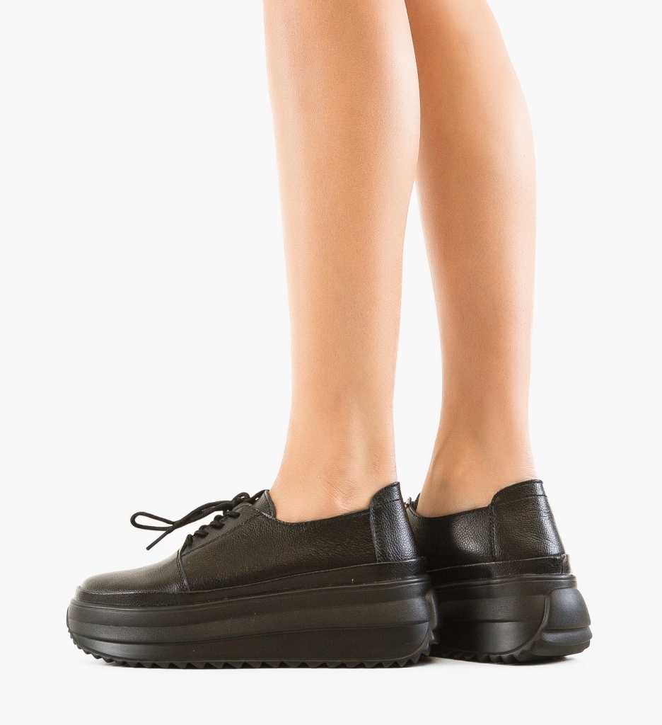 Pantofi Casual Reprale Negri - Confort și Stil - imagine 2