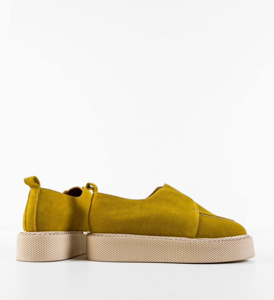 Pantofi Casual Galbeni – Stil Unic și Confort - imagine 5