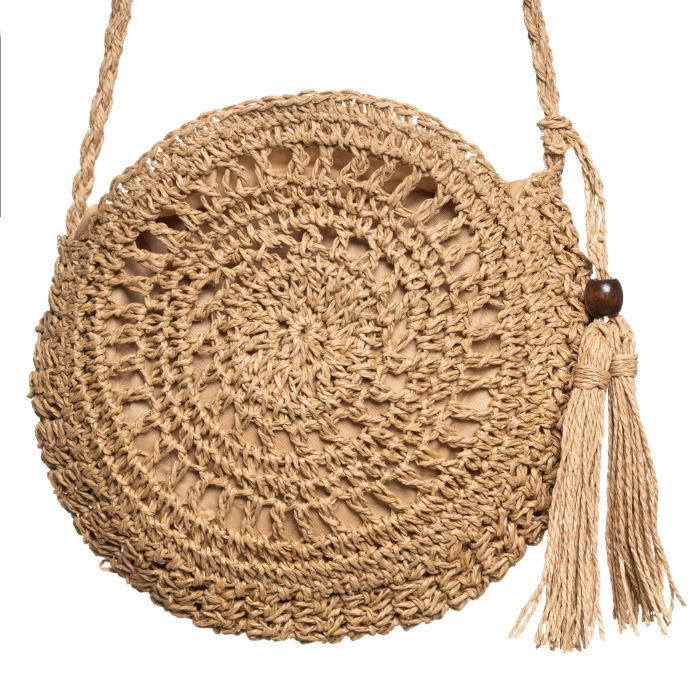 Geanta Crossbody Impletita Shopika | Stil Elegance