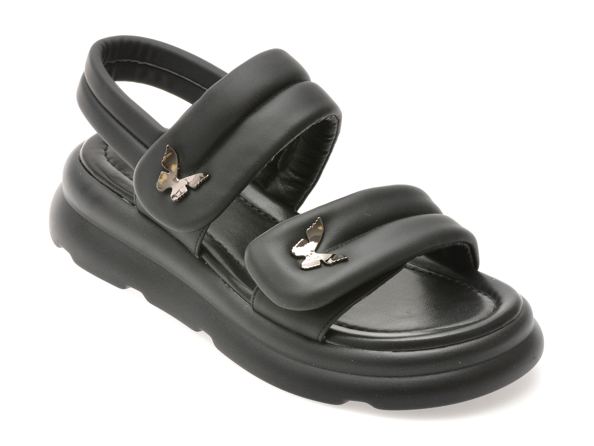 Sandale Flavia Passini Negre | Confort & Stil