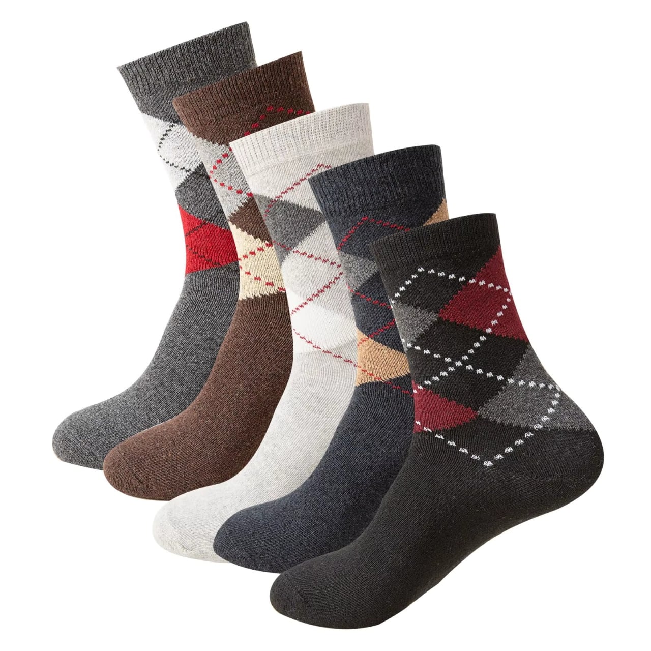 Set 5 sosete Picadili, 39-43, Multicolor