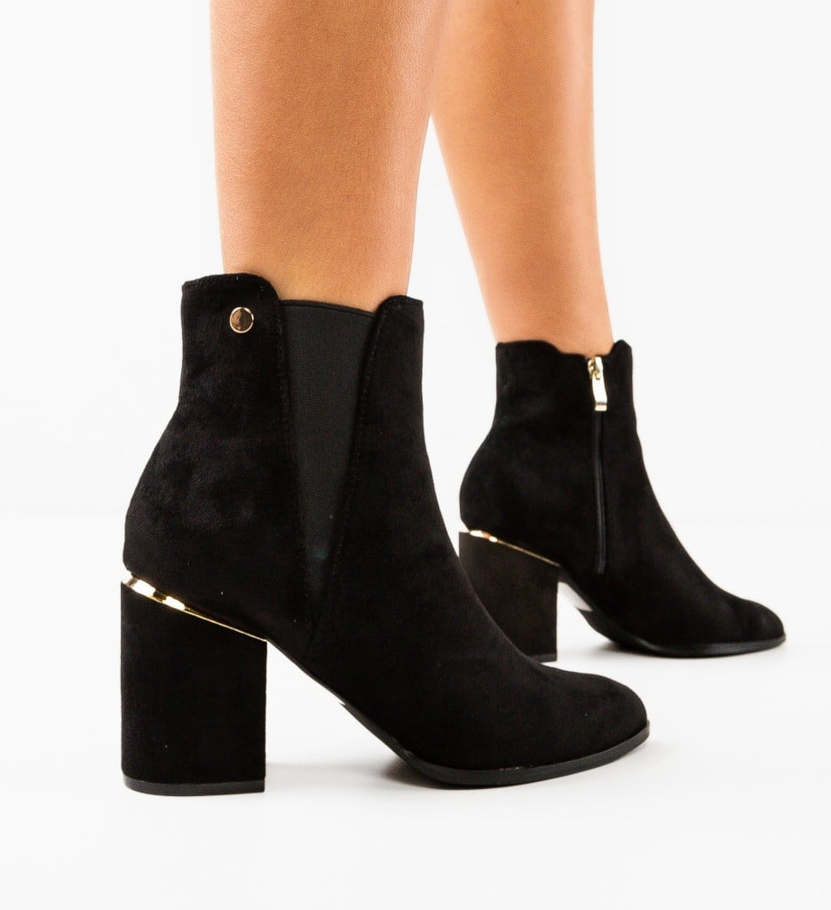 Botine Harbour Negri - Eleganță și Confort