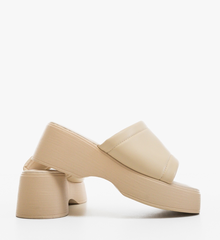 Platforme Dama Duncan Bej - Stil si Confort - imagine 3