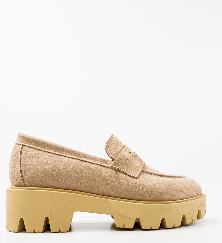 Pantofi Casual Beikrols Bej - Confort și Stil - imagine 11