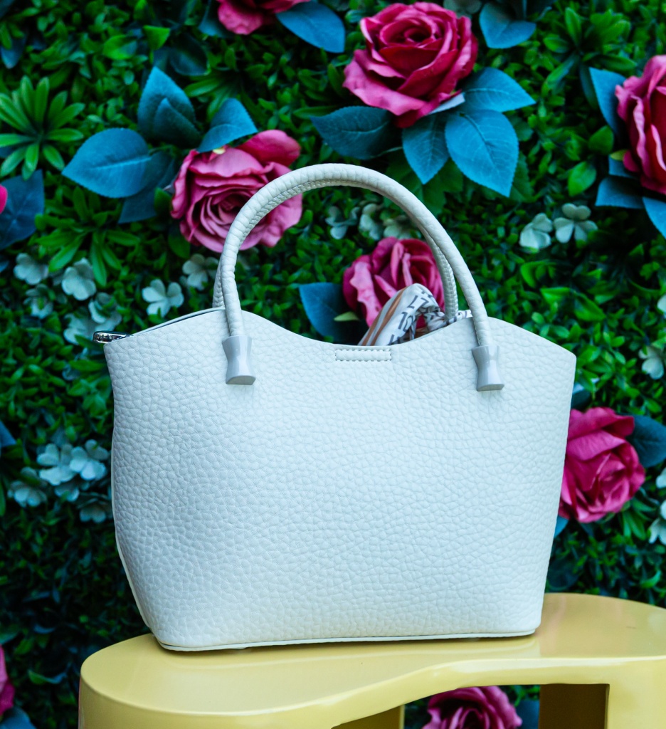 Geanta Dama Tymeea Bej | Stil Elegant - imagine 3