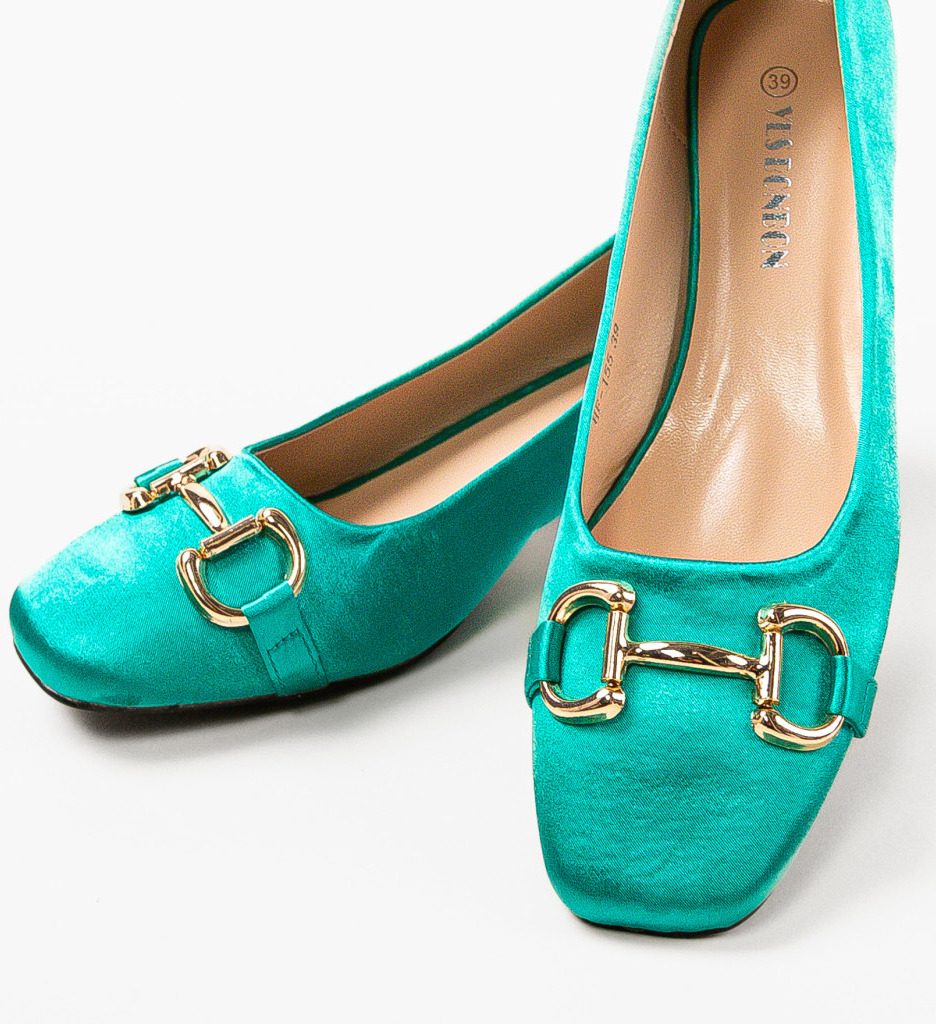 Pantofi Elisheba Verzi - Stil și Eleganță - imagine 7