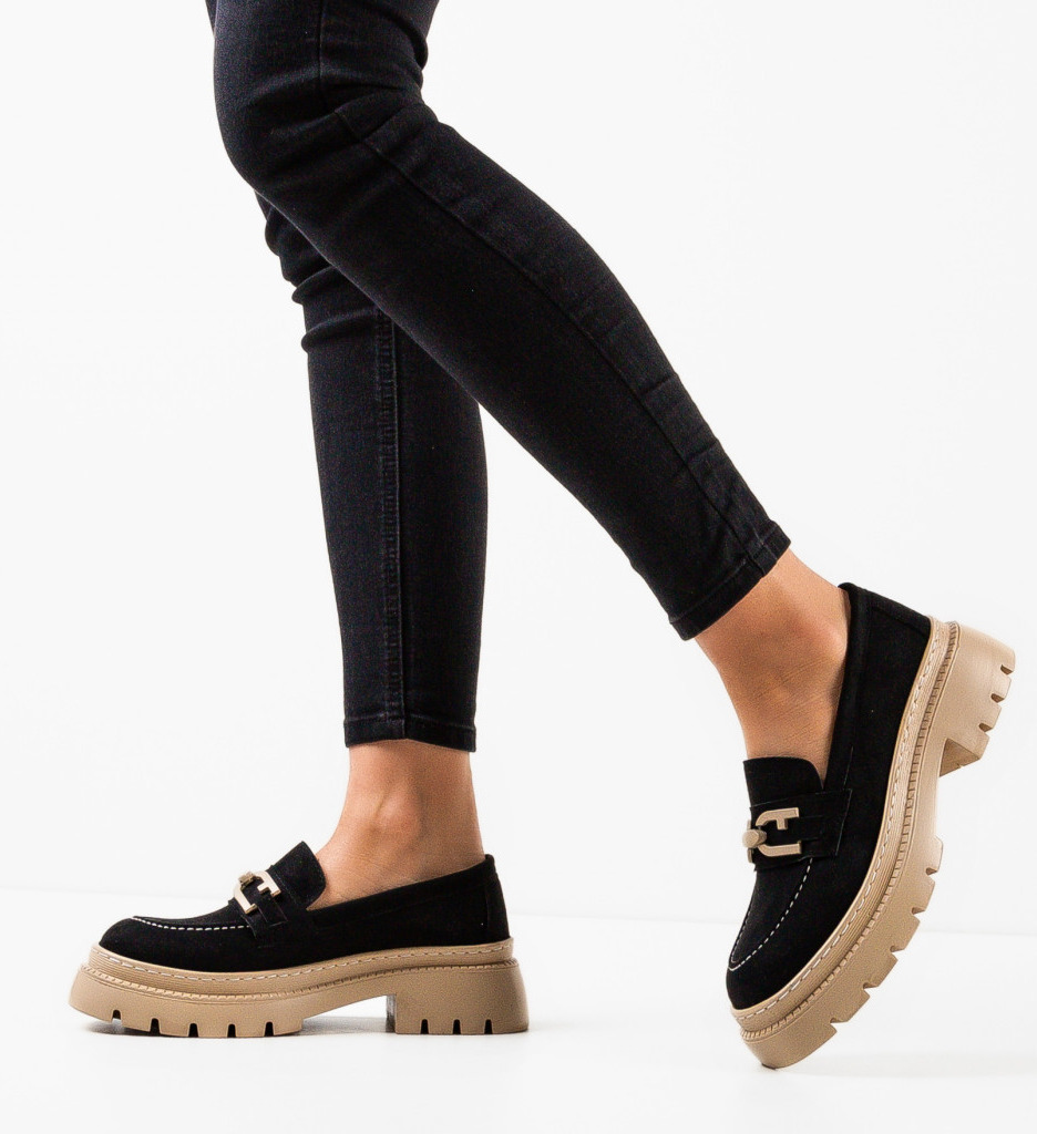 Pantofi Casual Dama Resyb Negri | Confort și Stil - imagine 2