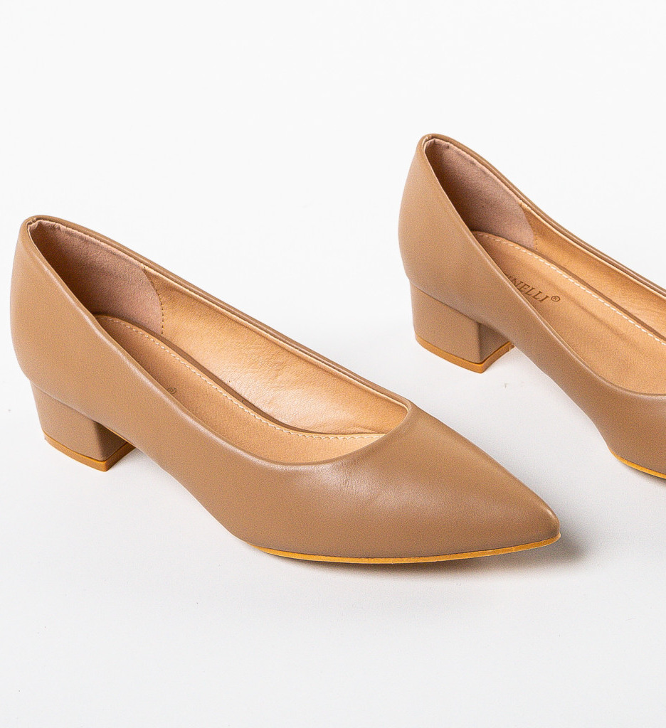 Pantofi Dama Rudd Bej | Eleganță și Stil - imagine 5
