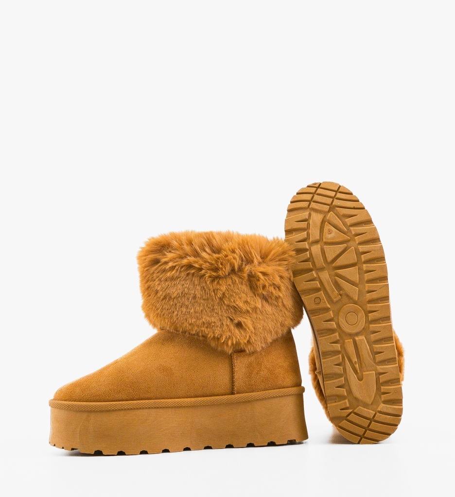 Cizme UG Puccina Camel Depurtat - Confort și Stil - imagine 2