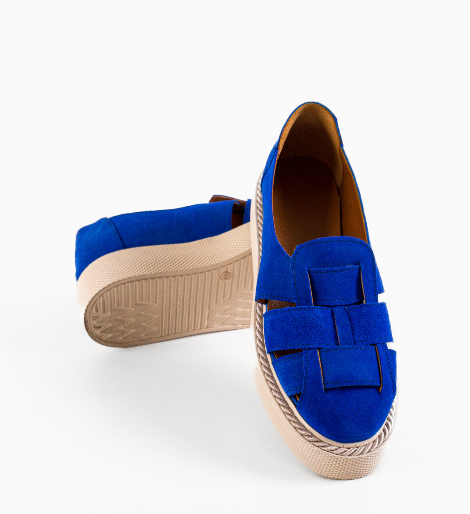 Pantofi Casual Anura Albastri | Confort și Stil - imagine 6