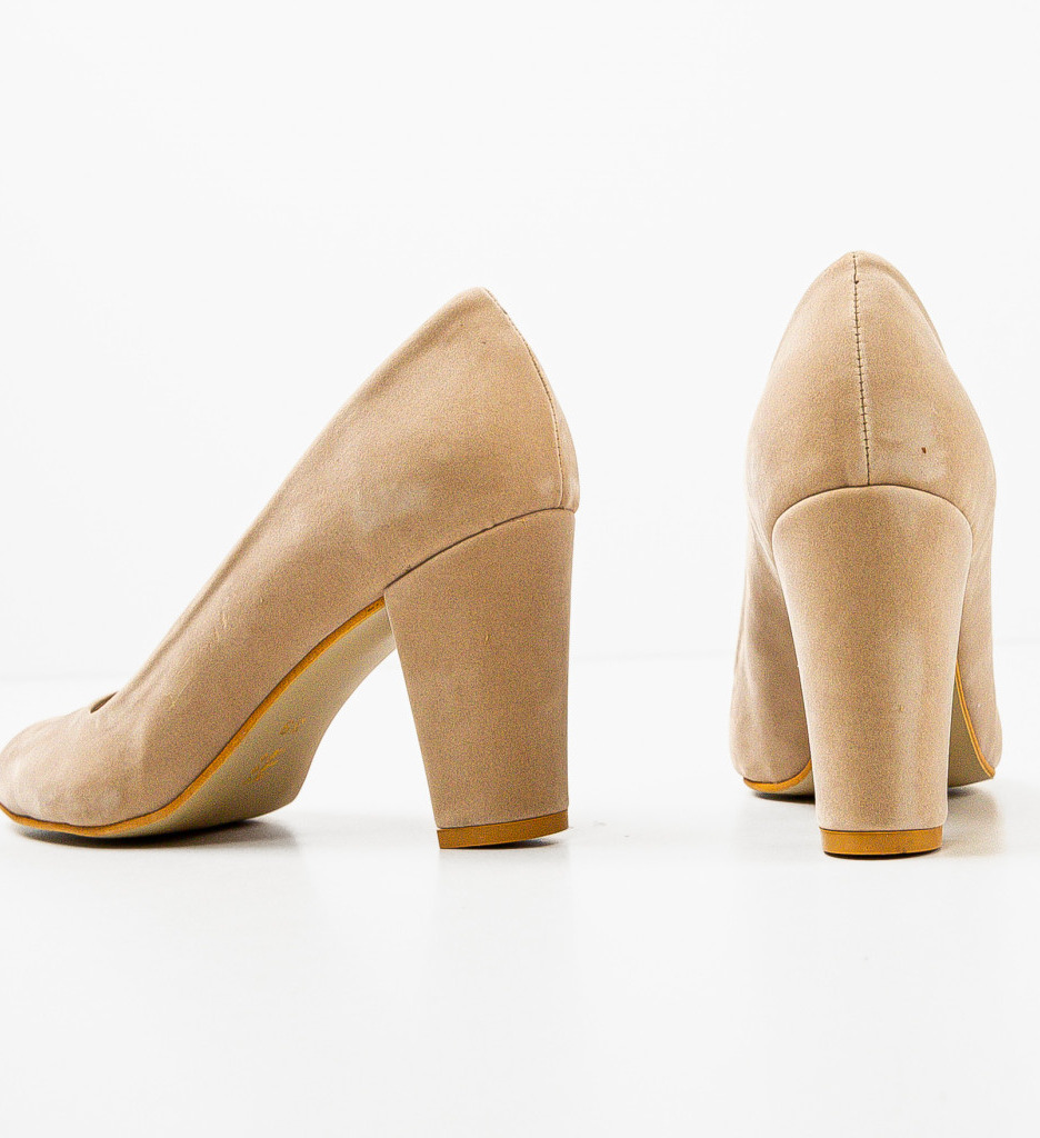 Pantofi Pomo Bej | Eleganță și Stil Versatil - imagine 6