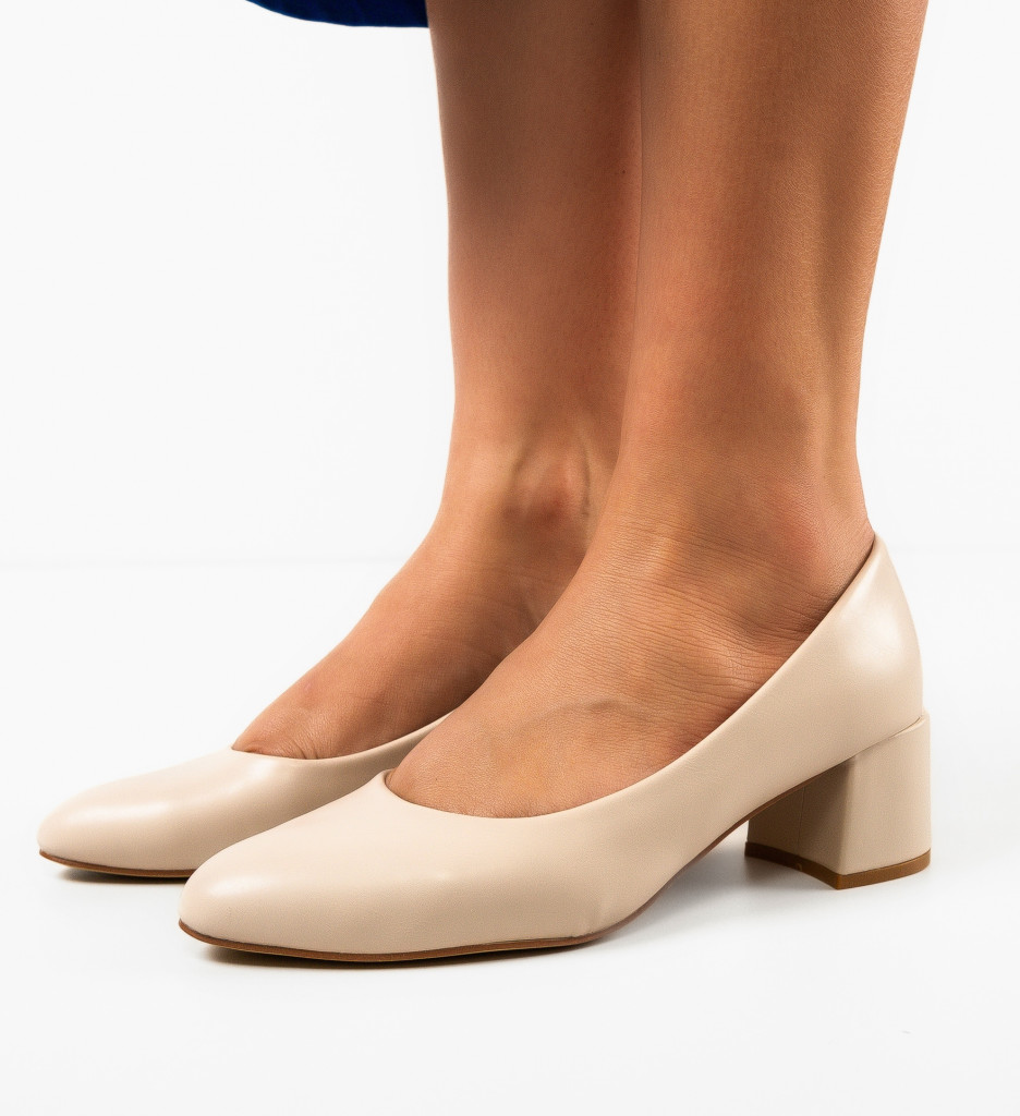 Pantofi Bubay Bej - Eleganță și Stil - imagine 3