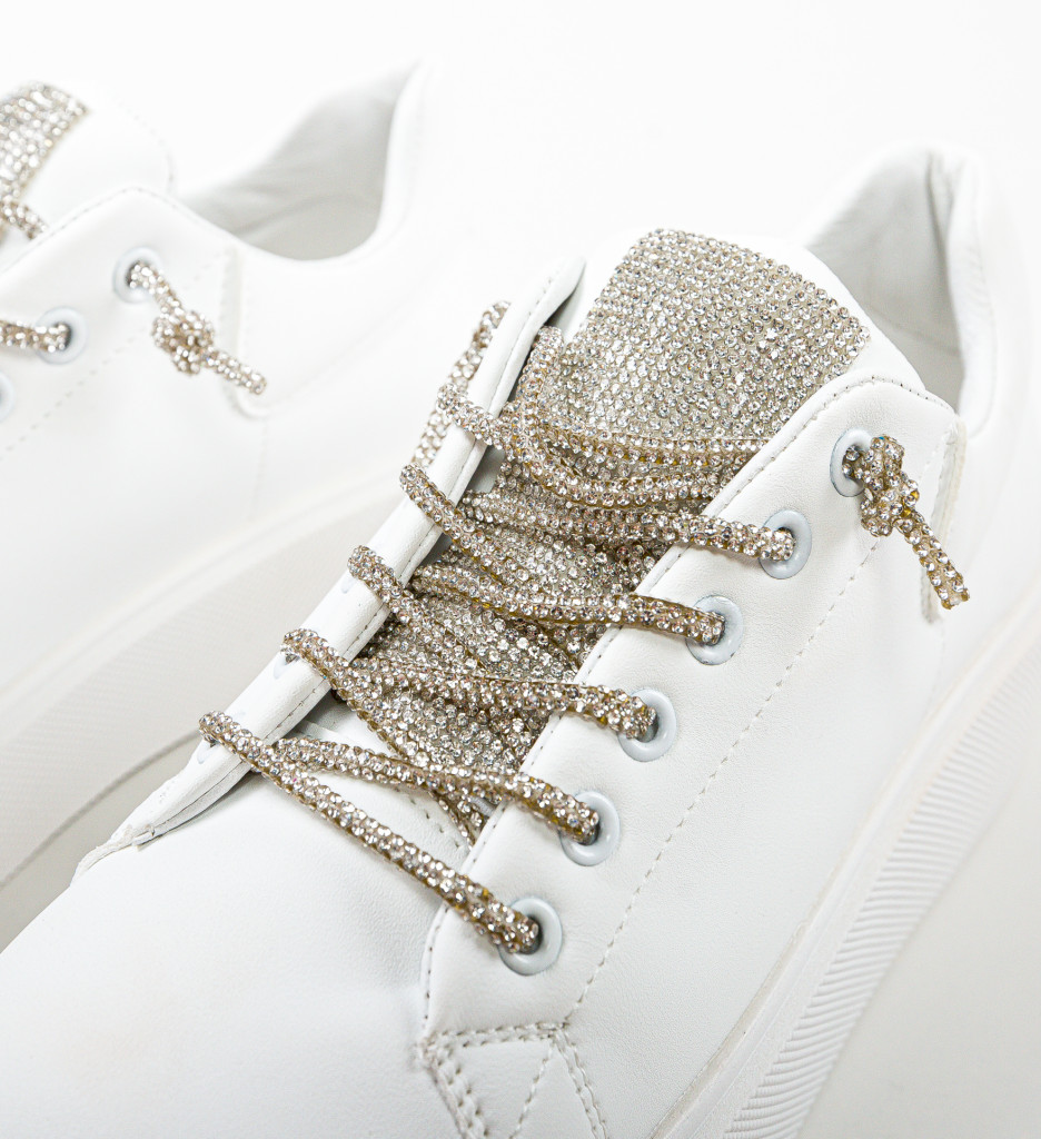 Sneakers Dama Laro Albi | Confort și Stil - imagine 6