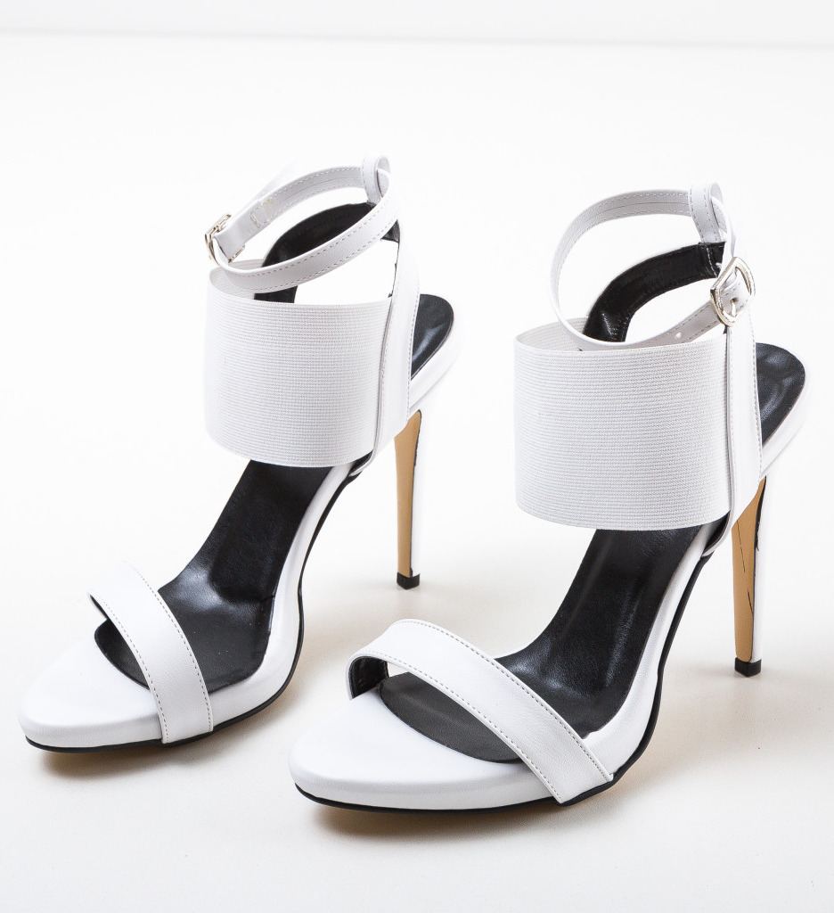 Sandale Morison Albe | Eleganță și Stil - imagine 7
