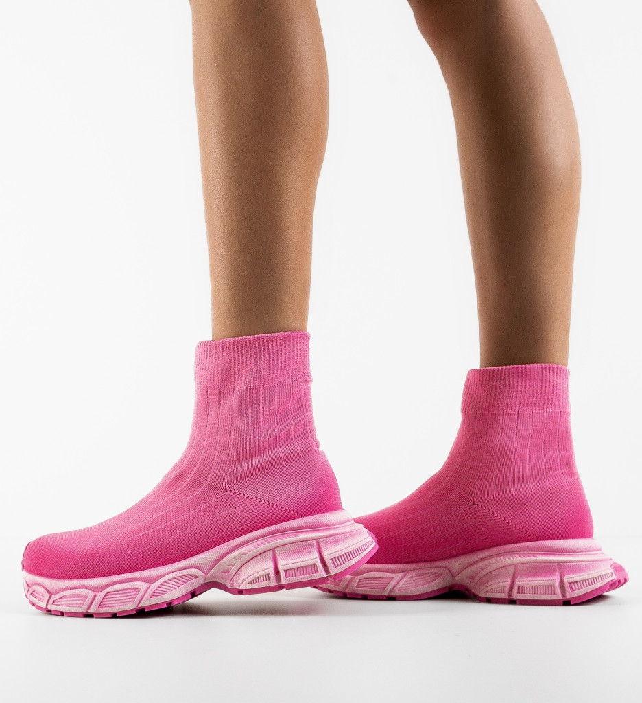 Sneakers Dama Yunus Roz - Stil și Confort Zilnic - imagine 5
