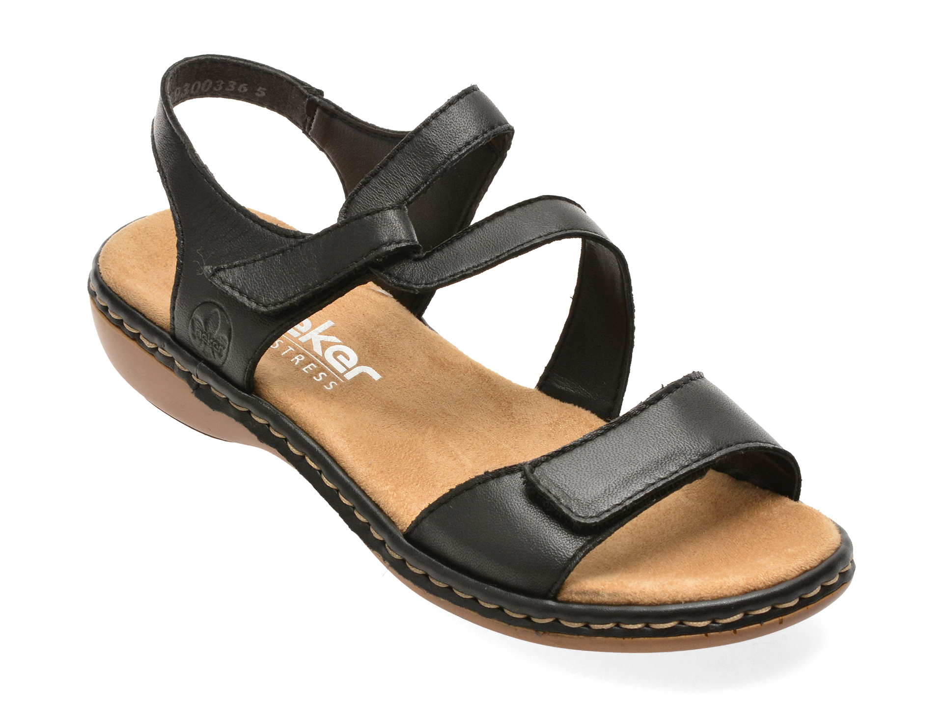 Sandale Rieker 659C7 Negre | Piele si Confort - imagine 2