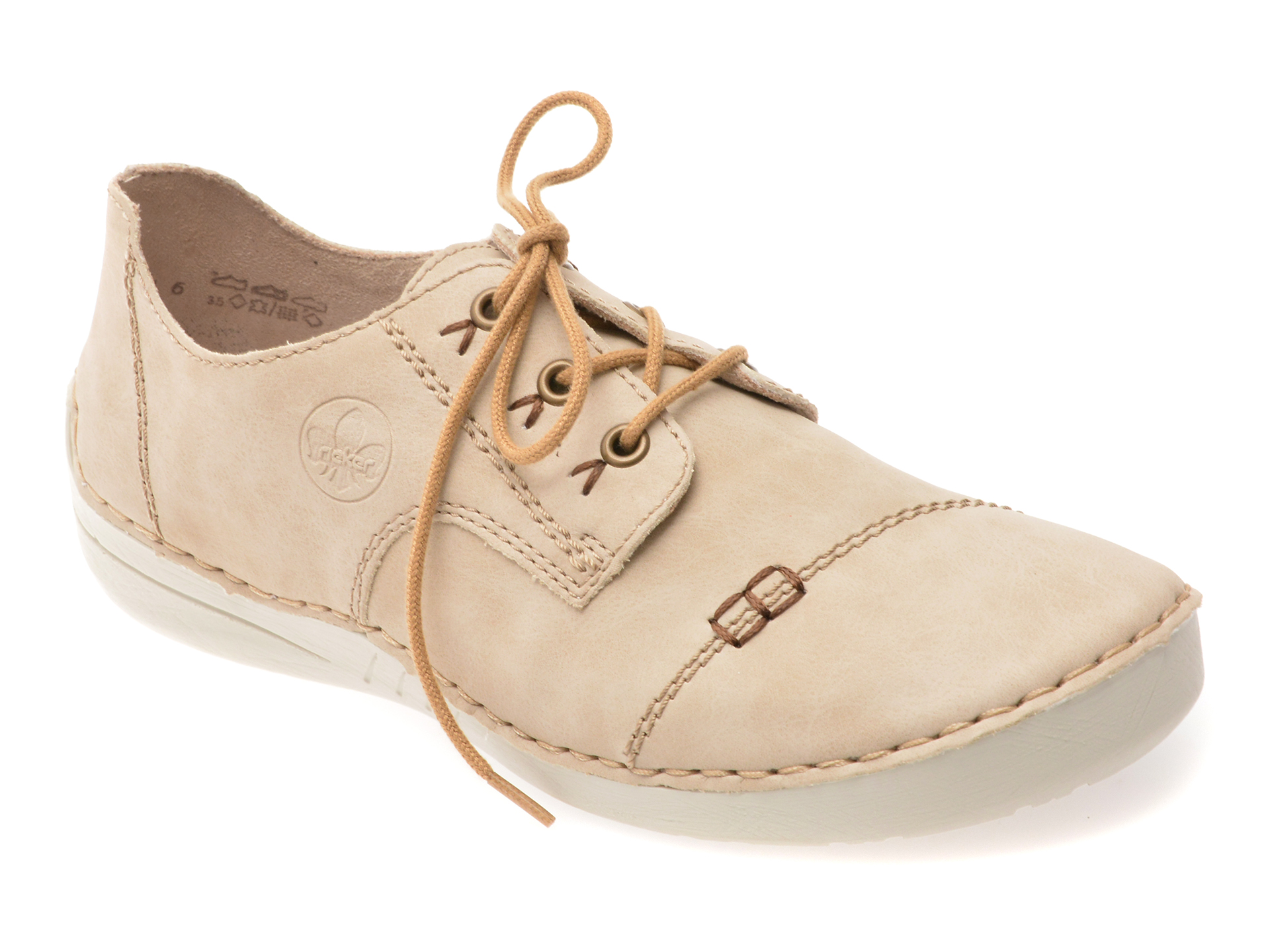 Pantofi Rieker Confort, Piele Ecologică - imagine 2