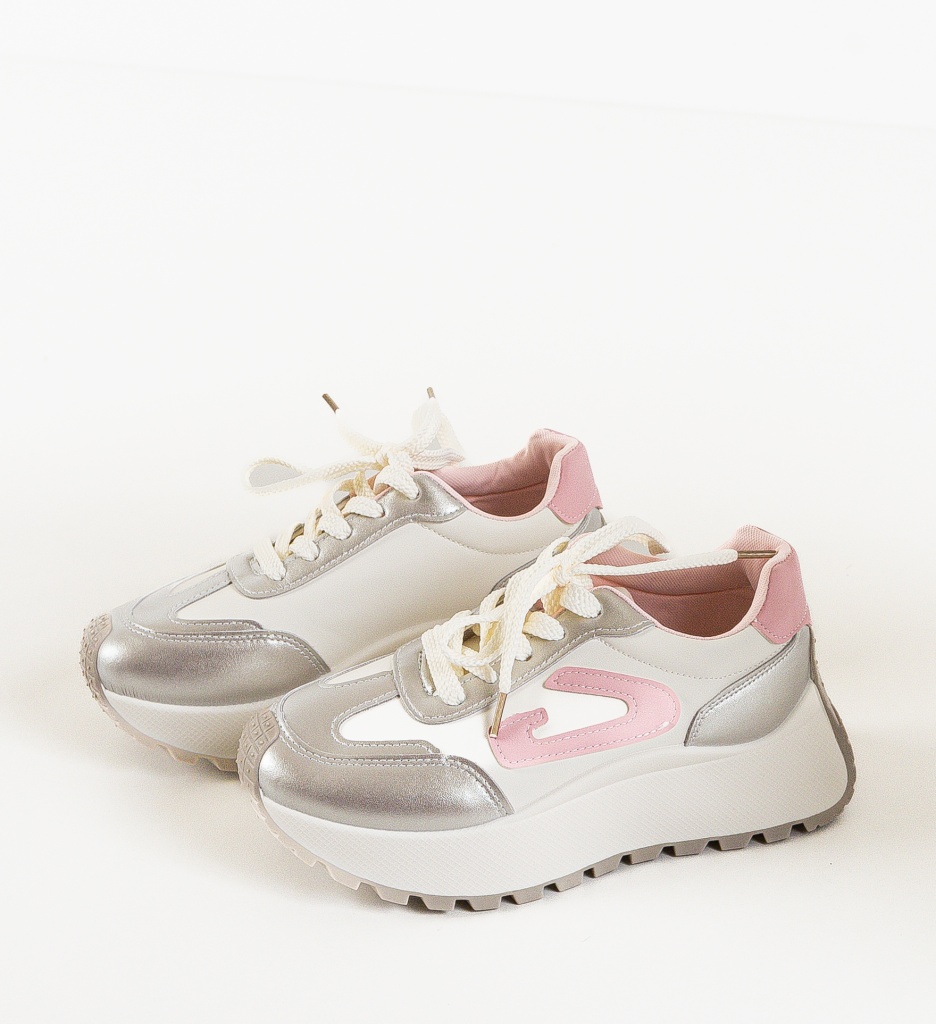Sneakers Flint Roz - Confort și Stil Sport - imagine 7