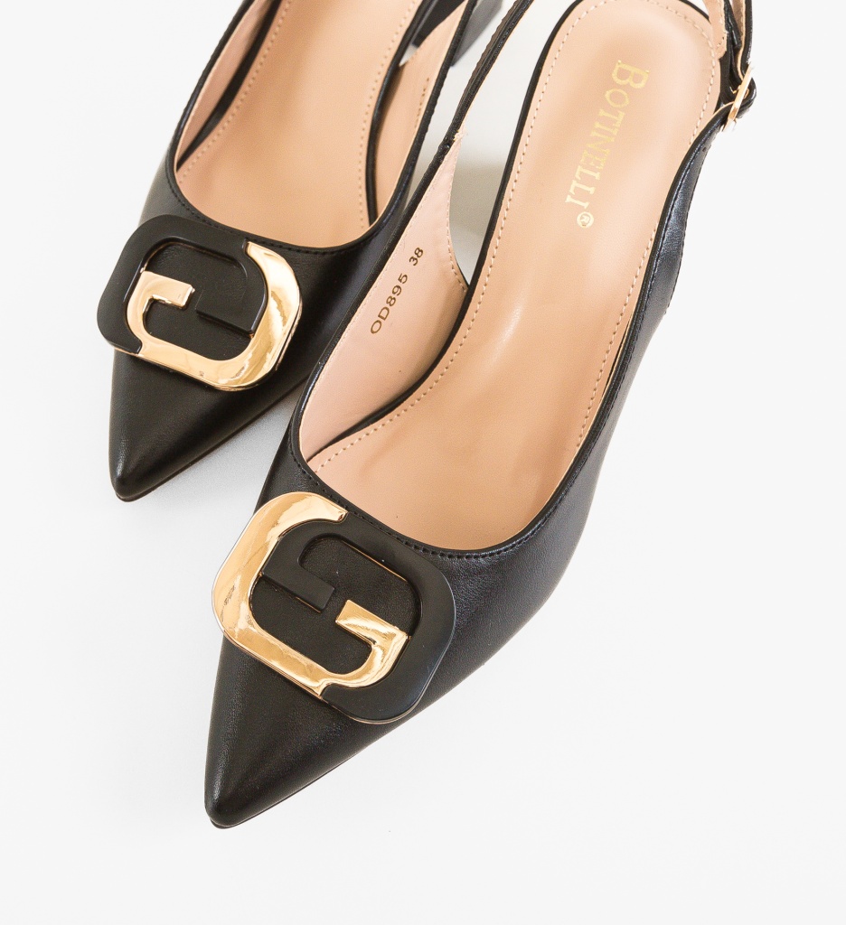 Pantofi Stayky Negri - Eleganță și Stil - imagine 8