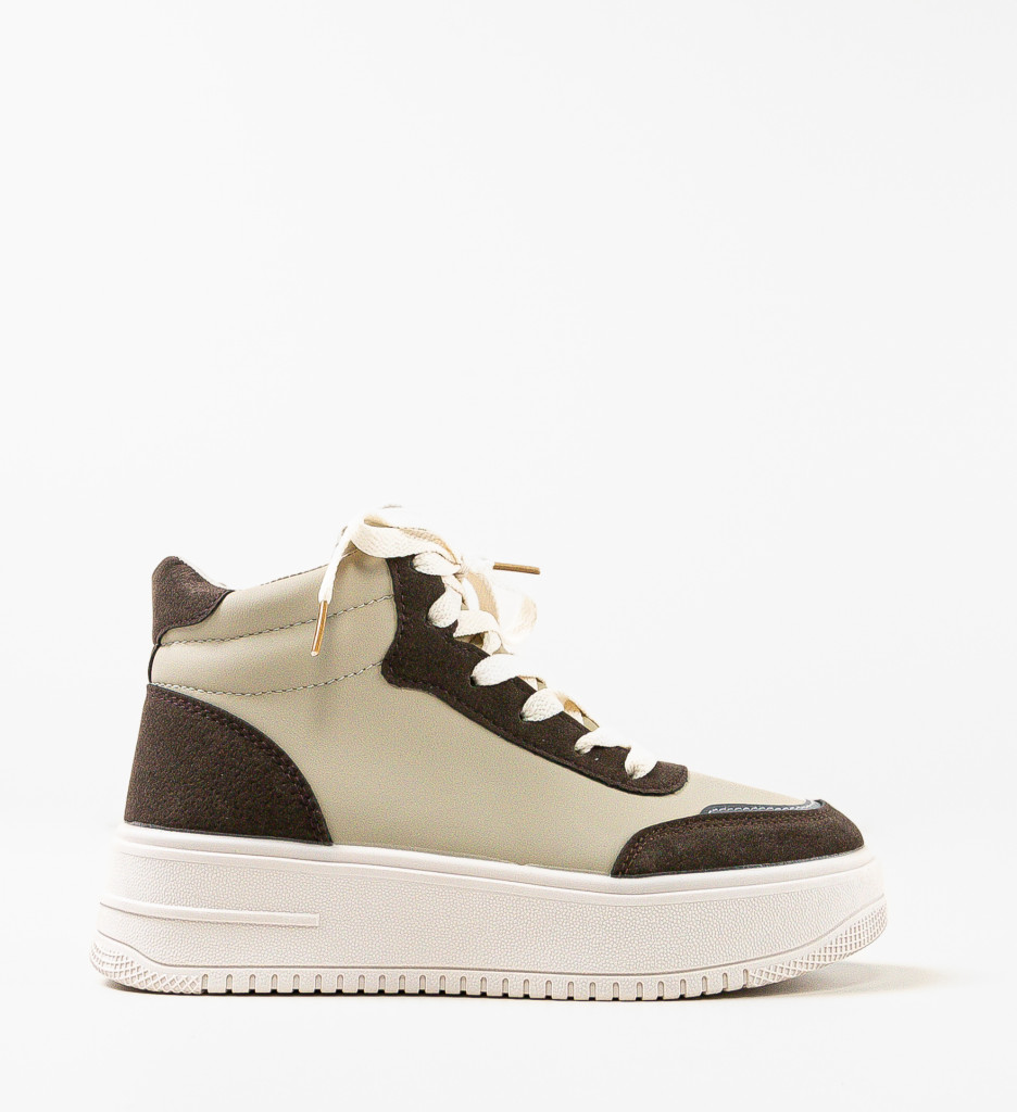 Sneakers Dama Sedio Gri - Confort și Stil - imagine 4