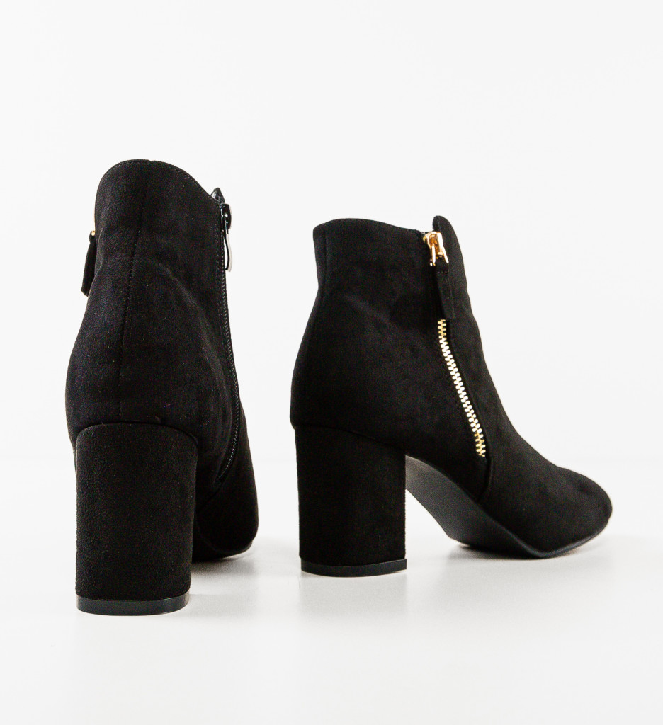 Botine Dama Kaiden Negre - Eleganță și Confort - imagine 12