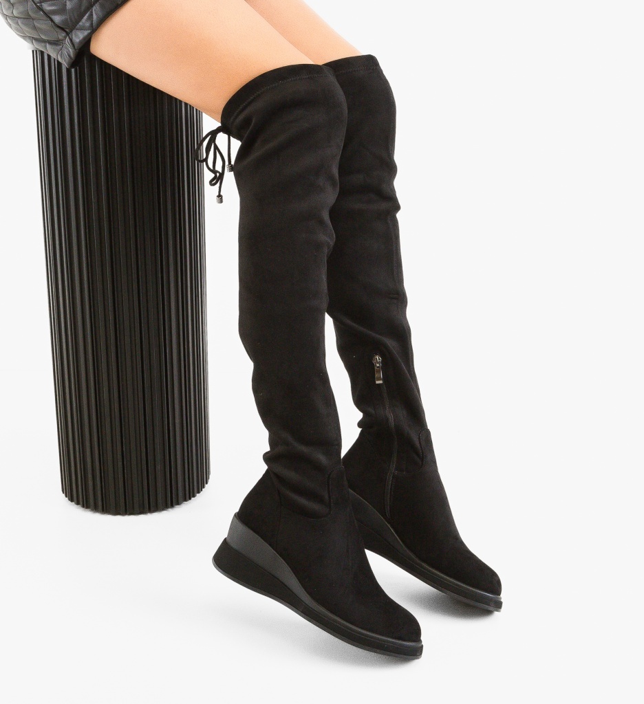 Cizme Dama Kryn Negre - Eleganță și Confort - imagine 6
