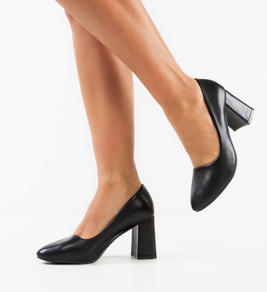 Pantofi dama Bright Negri 2 - Eleganță și Stil - imagine 6