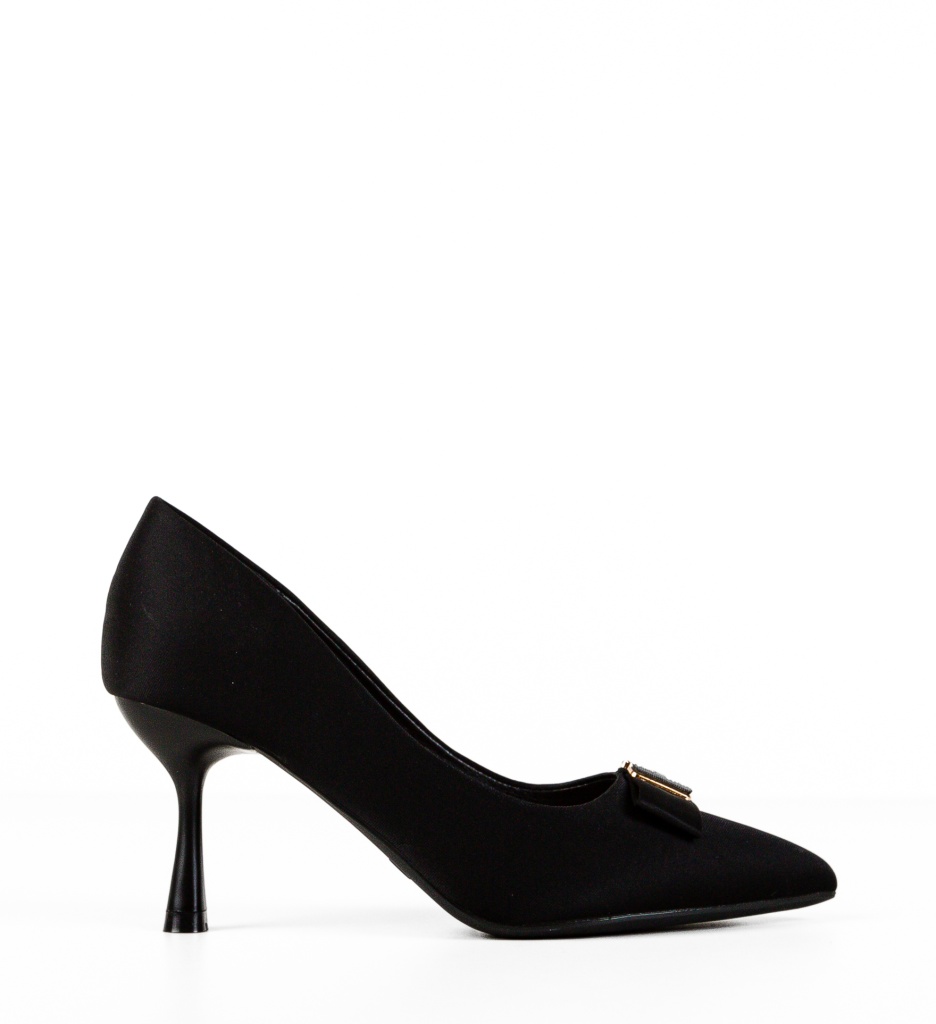 Pantofi Visenya Negri | Eleganță și Stil - imagine 5